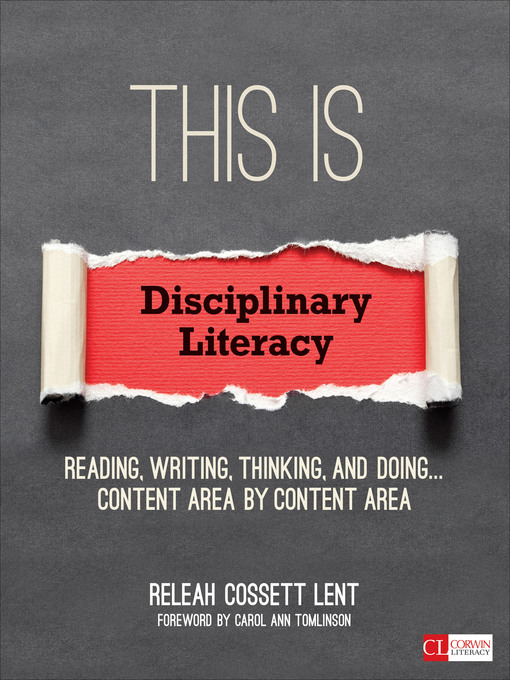 Title details for This Is Disciplinary Literacy by ReLeah Cossett Lent - Available
